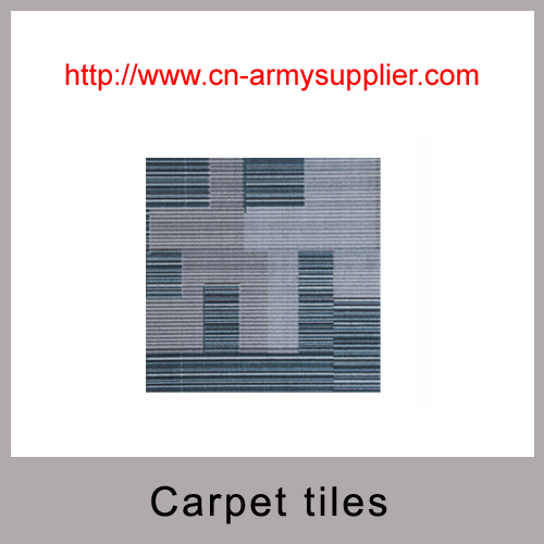 Customerized home commercial plain jacquard carpet tiles with backing