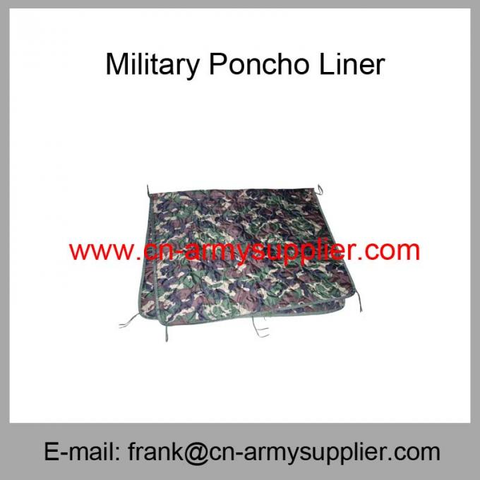 Wholesale Cheap China Army Camping Woodland Camouflage Military Poncho Liner