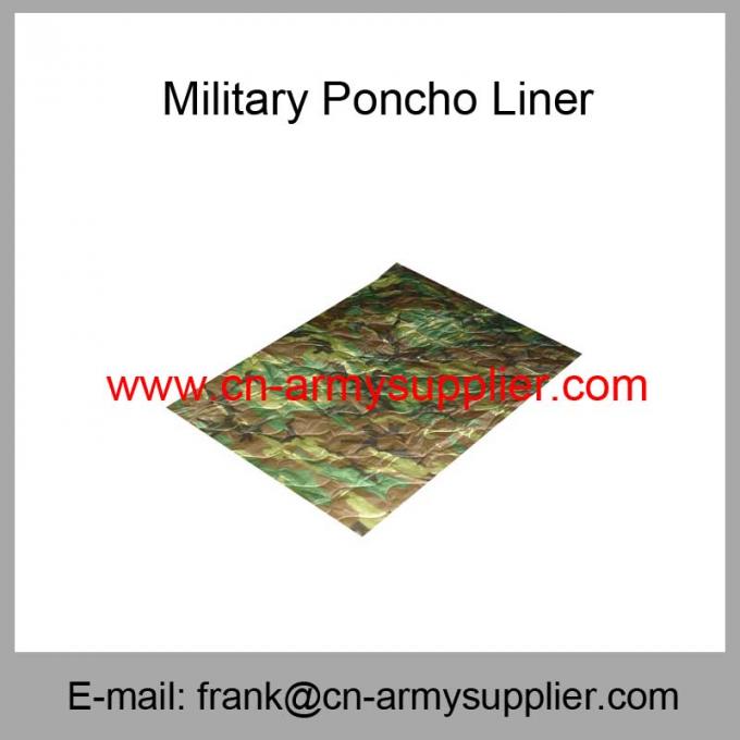 Wholesale Cheap China Army Camping Woodland Camouflage Military Poncho Liner