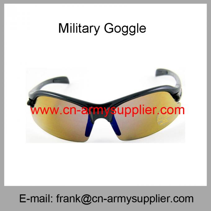 Wholesale Cheap China Outdoor Anti-Sctrach Anti-Fog Army Sun Goggles