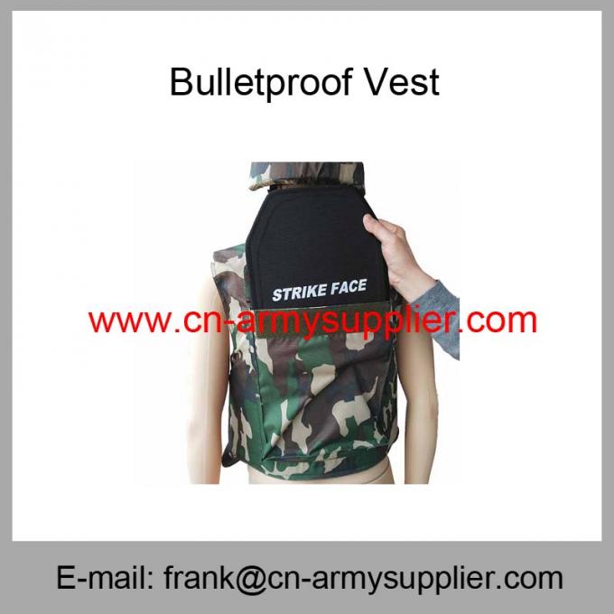 Wholesale Cheap China Woodland Camouflage NIJ IIIA Ballistic Vest
