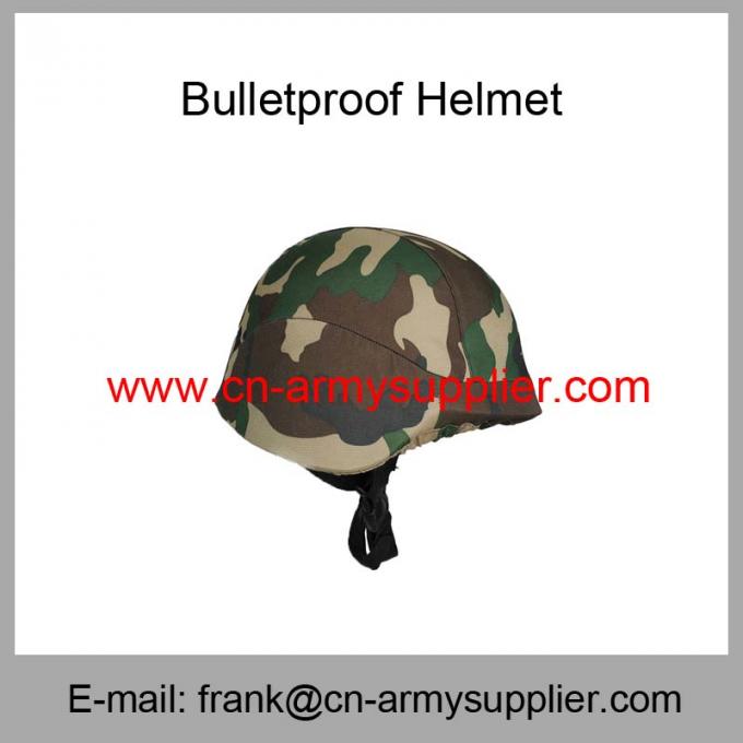 Wholesale Cheap China NIJ IIIA Army Green Aramid PASGT Bulletproof Helmet