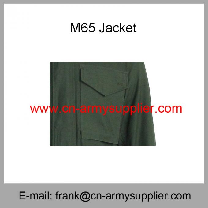 Wholesale Cheap China Army Green Water-resistant Military M65 Jacket