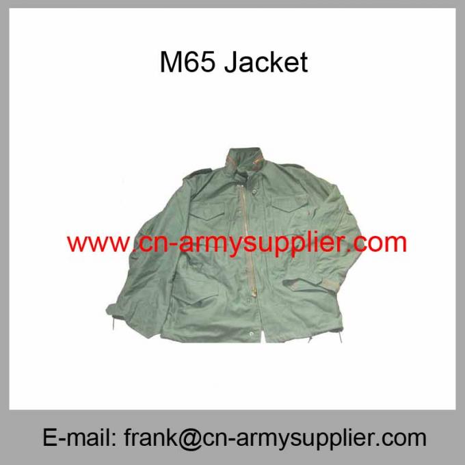 Wholesale Cheap China Army Green Nylon Cotton Police Jacket With Liner