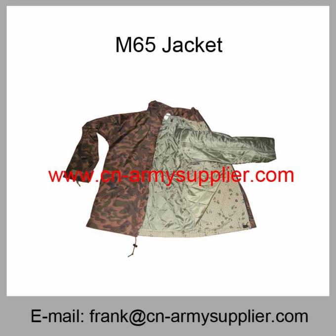 Wholesale Cheap China Army  Digital Camouflage Color  M65 Style  Military Coat