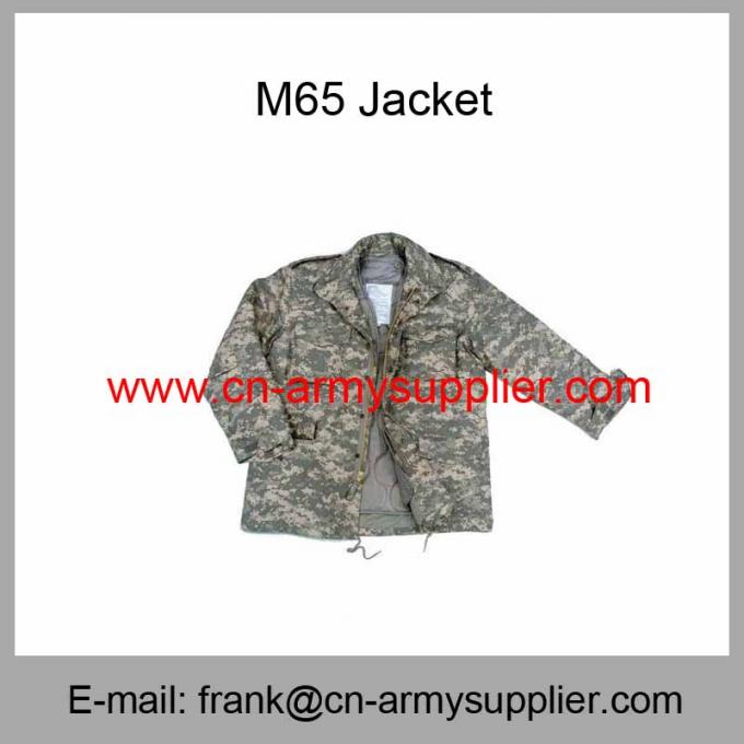 Wholesale Cheap China Military Digital Camouflage Army M65 Combat Field  Jacket