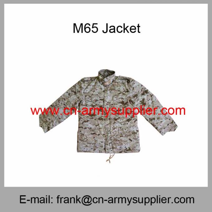 Wholesale Cheap China Army Camouflage Color  Military M65 Combat Field Coat