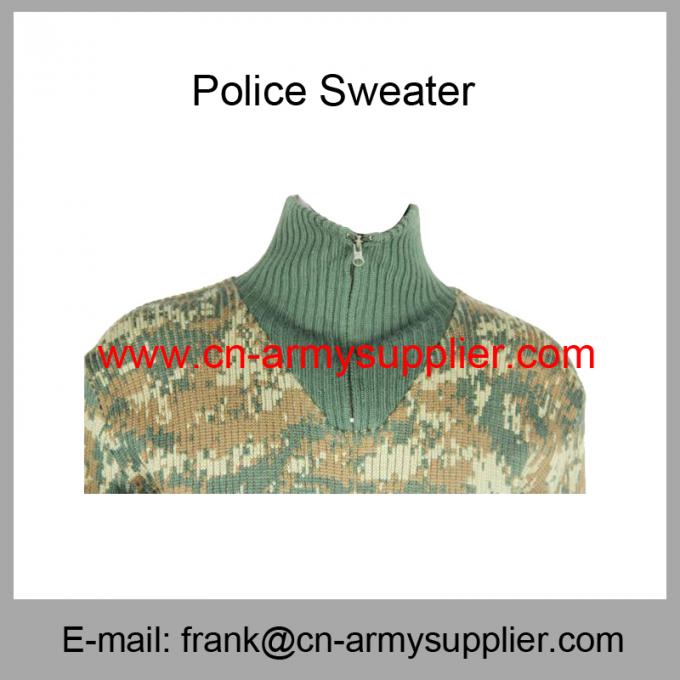 Wholesale Cheap China Army Digital Jungle Camouflage Military Sweater