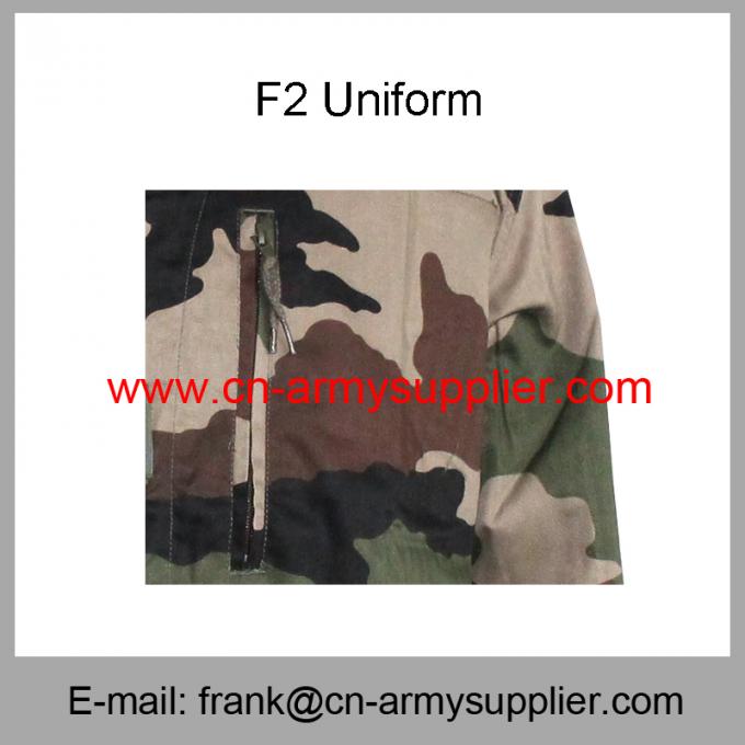 Wholesale Cheap China Army Camouflage Military French F1 F2 Uniform