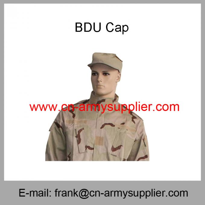Wholesale Cheap China Military Camouflage Army Soldier BDU Cap