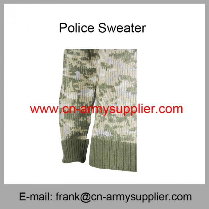 Wholesale Cheap China Police Wool Camouflage Military Pullover