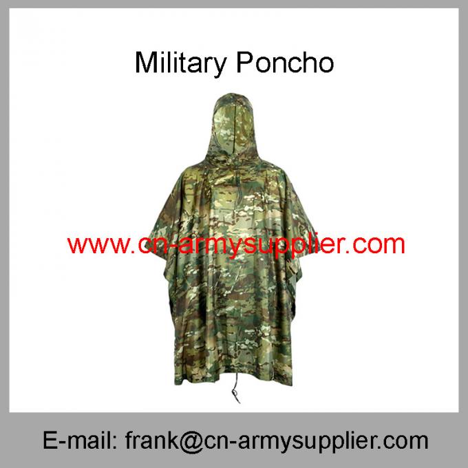 Wholesale Cheap China Army Nylon Oxford Polyester Military Poncho Tent