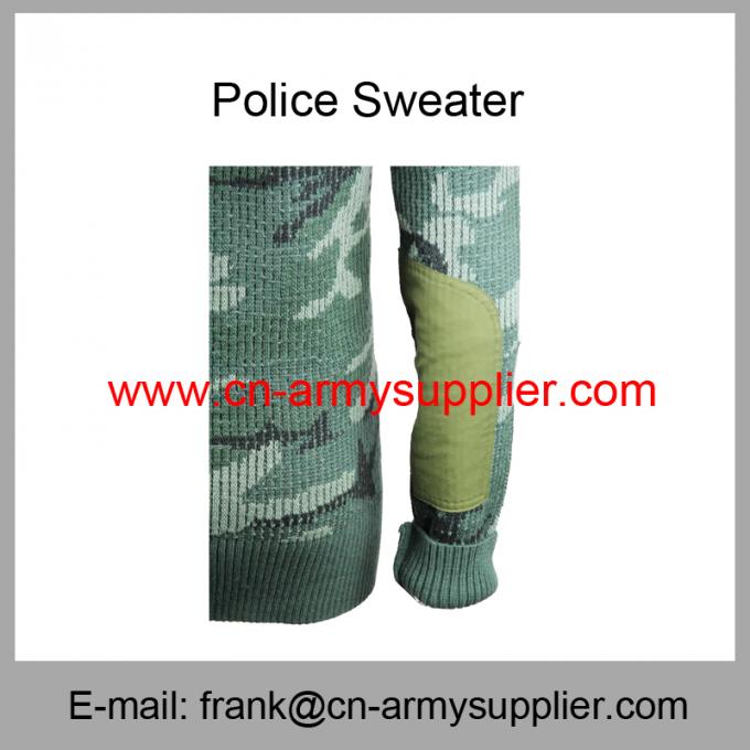 Wholesale Cheap China Military Camouflage Wool Army Police Pullover
