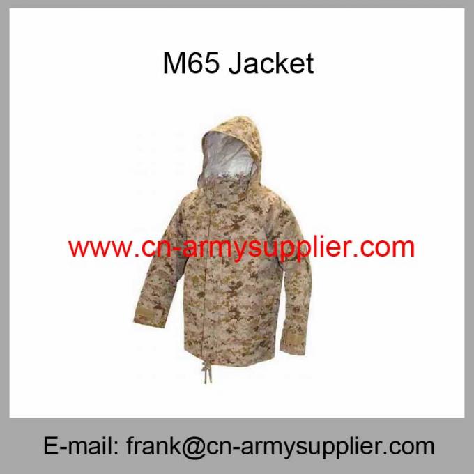 Wholesale Cheap China Military Camo Army Police M65 Combat Field Parka Jacket