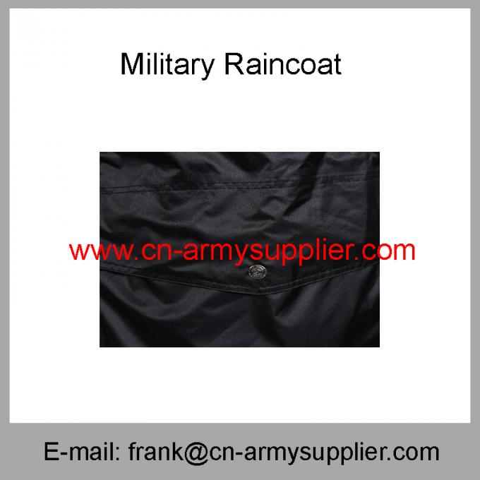 Wholesale Cheap China Military Navy Blue Oxford Polyester Army Police Raincoat