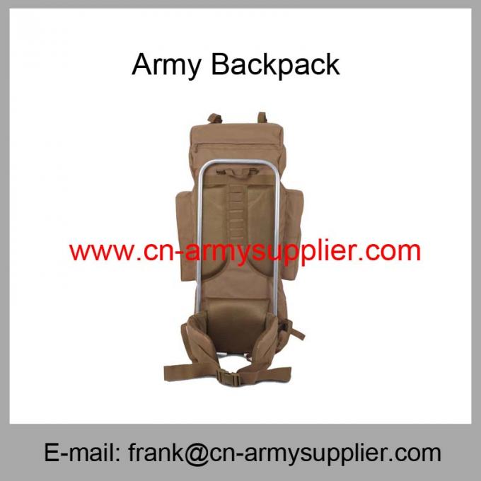 Wholesale Cheap China Military Khaki Tan Desert Brown Police Army Rucksack
