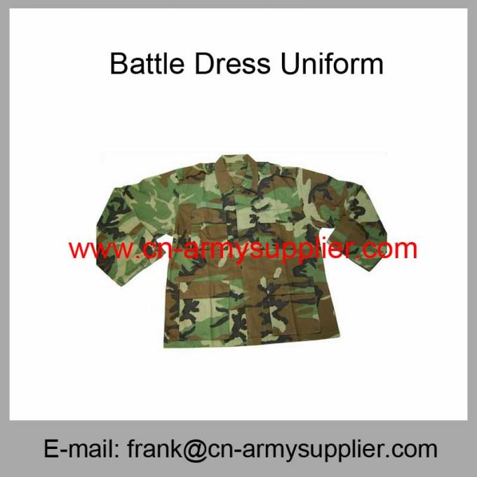Wholesale Cheap China Military Woodland Camouflage Police Army BDU Dress Uniform