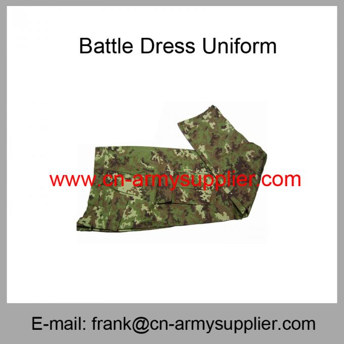 Wholesale Cheap China Army Camouflage Military Police Battle Dess Uniform BDU