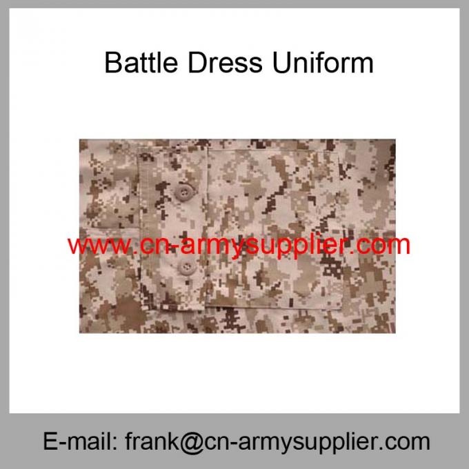 Wholesale Cheap China Police Desert Digital Camouflage Army Battle  Uniform BDU