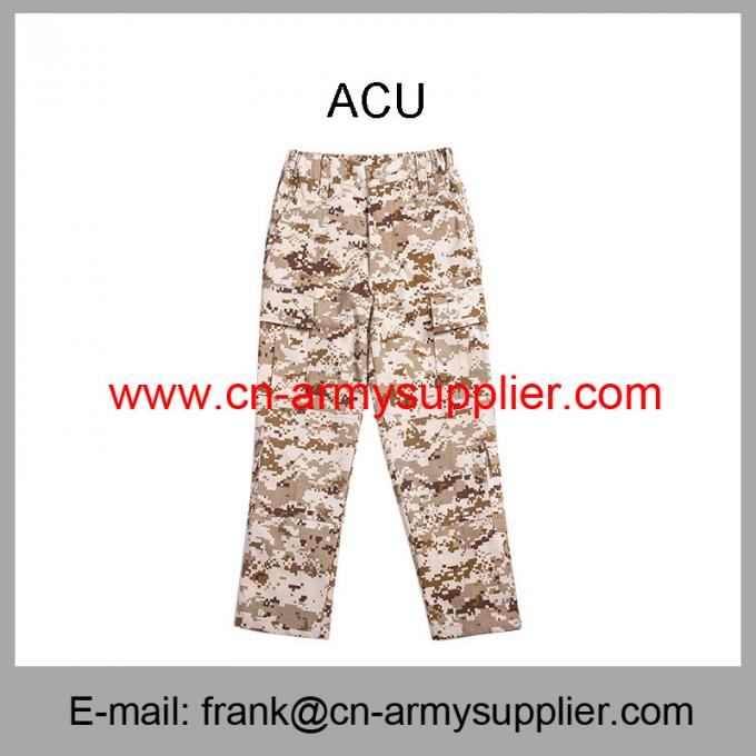 Wholesale Cheap China Military Camouflage Color Police Army Combat Uniform ACU