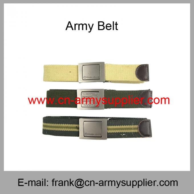 Wholesale Cheap China Army PP Military Metal Bucklet Police Tactical  Belt