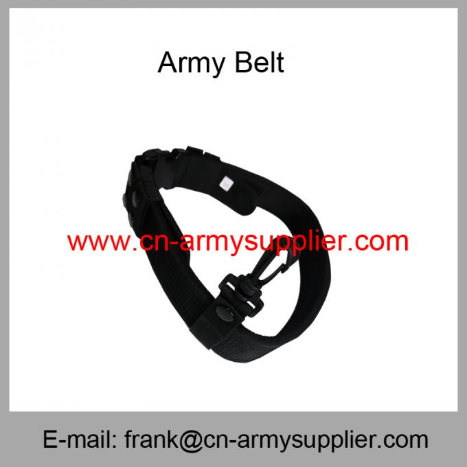 Wholesale Cheap China Military PP Camouflage Army Metal Buckle Police Belt