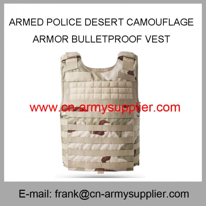 Wholesale Cheap China Armed Police Desert Camouflage Armor Bulletproof Vest