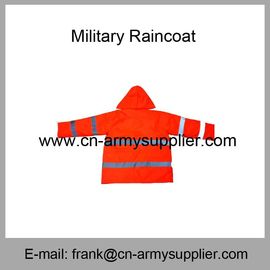 Wholesale Cheap China Labor Protective Reflective Military Raincoat Jacket