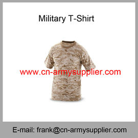 Wholesale  Cheap China Military Camouflage Cotton Army T-Shirt