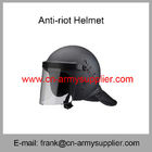 Wholesale Cheap China Black Light Weight ABS Police Anti Riot Helmet