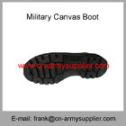 Wholesale Cheap China Made Benin Army Camouflage Military Canvas Boot
