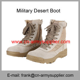 Wholesale Cheap China Army Brown Suede Military SWAT Desert Boots