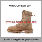 Wholesale Cheap China Army Tan Brown Goodyear Military Desert Boot