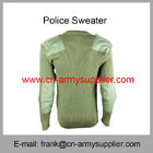 Wholesale Cheap China Army Olive Green Military Pullover With Breast Pocket