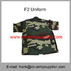 Wholesale Cheap China Military Camouflage Army French F1 Uniform F2 Uniform