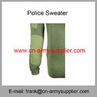 Wholesale Cheap China Military Green Wool Police Army Officer Pullover