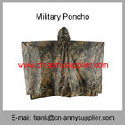 Wholesale Cheap China Military Camouflage Oxford Nylon Polyester Army Poncho
