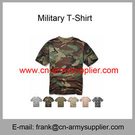 Wholesale Cheap China Army Digital Camouflage Military Police T-Shirt