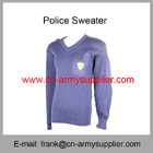 Wholesale Cheap China Army Navy Blue Wool Military Police Sweater