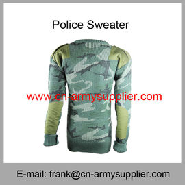 Wholesale Cheap China Military Camouflage Wool Army Police Pullover