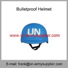 Wholesale Cheap China Army UN Blue NIJ IIIA PASGT Security Ballistic Helmet