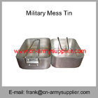 Wholesale Cheap China Military Aluminum Stainless Steel Army Police Mess Tin