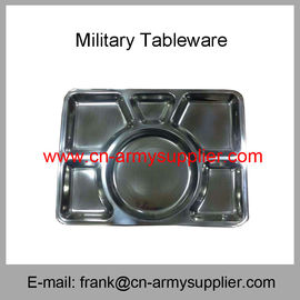 Wholesale Cheap China Military Aluminum Stainless Steel Army Police Tableware