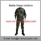 Wholesale Cheap China Military Woodland Camo Police Army Battle Dress Uniform