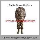 Wholesale Cheap China Army Leaf Camouflage Military Police Battle Dress Uniform