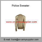 Wholesale Cheap China Military Khaki Desert Brown Tan Army Police Sweater
