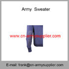 Wholesale Cheap China Military Navy Blue Wool Acrylic  Army Police Jersey