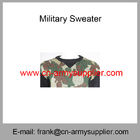 Wholesale Cheap China Military Camouflage Wool Acrylic  Police Army Jersey