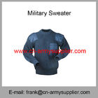 Wholesale Cheap China Army Green Blue Tan Wool Acrylic  Police Military Jersey