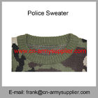 Wholesale Cheap China Army Wool Acrylic Police Military Camouflage Sweater